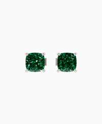 Zambian Lab Emerald / Cushion / 1ct