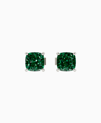 Zambian Lab Emerald / Cushion / 1ct