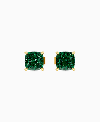 Zambian Lab Emerald / Cushion / 1ct