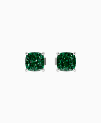 Zambian Lab Emerald / Cushion / 1ct