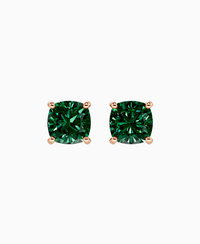 Zambian Lab Emerald / Cushion / 2ct