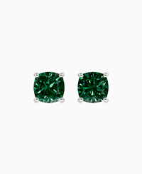Zambian Lab Emerald / Cushion / 2ct