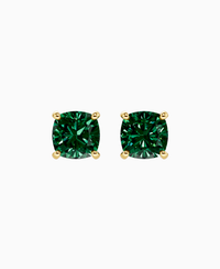 Zambian Lab Emerald / Cushion / 2ct
