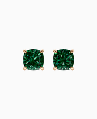 Zambian Lab Emerald / Cushion / 2ct