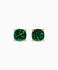 Zambian Lab Emerald / Cushion / 2ct