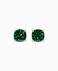 Zambian Lab Emerald / Cushion / 2ct