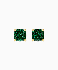 Zambian Lab Emerald / Cushion / 2ct