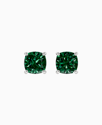 Zambian Lab Emerald / Cushion / 2ct