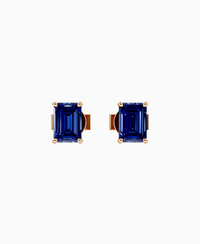Royal Blue Lab Sapphire / Emerald / 0.5ct