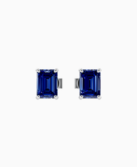 Royal Blue Lab Sapphire / Emerald / 0.8ct
