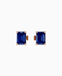 Royal Blue Lab Sapphire / Emerald / 0.8ct