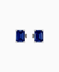 Royal Blue Lab Sapphire / Emerald / 0.8ct