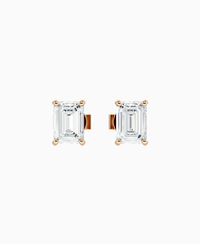 White Lab Diamond / Emerald / 0.8ct