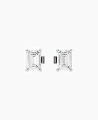 White Lab Diamond / Emerald / 0.8ct