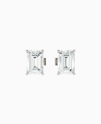 White Lab Diamond / Emerald / 1ct
