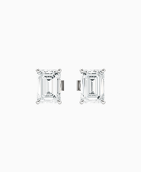 White Lab Diamond / Emerald / 1ct