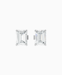 White Lab Diamond / Emerald / 1.5ct