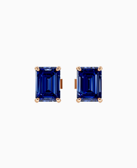 Basket Stud Earrings - 14K Rose Gold