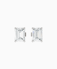 White Lab Diamond / Emerald / 1.5ct
