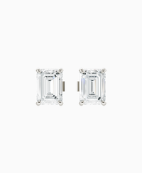 White Lab Diamond / Emerald / 1.5ct