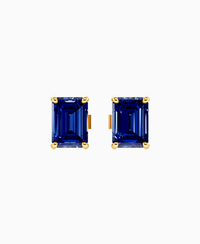 Royal Blue Lab Sapphire / Emerald / 1.5ct