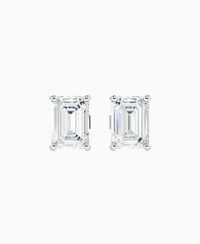 White Lab Diamond / Emerald / 2ct
