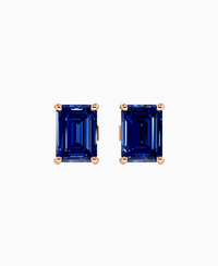 Royal Blue Lab Sapphire / Emerald / 2ct
