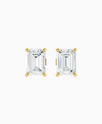 White Lab Diamond / Emerald / 2ct