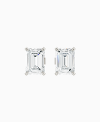 White Lab Diamond / Emerald / 2ct