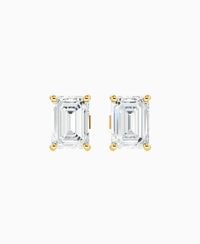 White Lab Diamond / Emerald / 2ct
