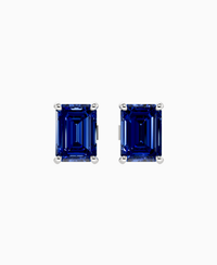 Royal Blue Lab Sapphire / Emerald / 2ct