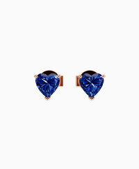 Royal Blue Lab Sapphire / Heart / 0.5ct