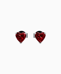 Pigeon Blood Lab Ruby / Heart / 0.5ct