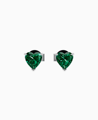 Zambian Lab Emerald / Heart / 0.5ct