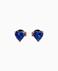 Royal Blue Lab Sapphire / Heart / 0.5ct