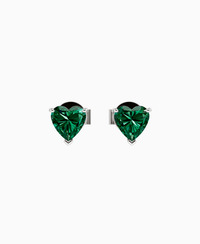 Zambian Lab Emerald / Heart / 0.5ct