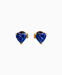 Royal Blue Lab Sapphire / Heart / 0.5ct