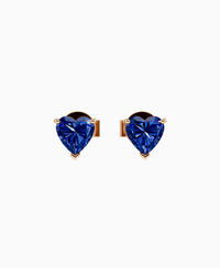 Royal Blue Lab Sapphire / Heart / 0.5ct