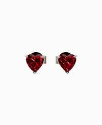 Pigeon Blood Lab Ruby / Heart / 0.5ct