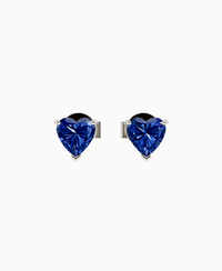 Royal Blue Lab Sapphire / Heart / 0.5ct