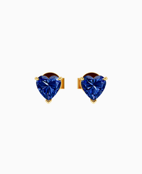 Royal Blue Lab Sapphire / Heart / 0.5ct