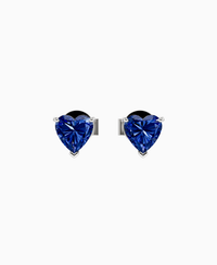 Royal Blue Lab Sapphire / Heart / 0.5ct