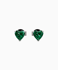 Zambian Lab Emerald / Heart / 0.5ct
