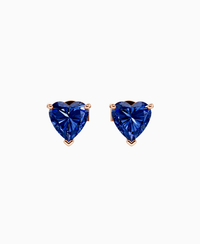 Royal Blue Lab Sapphire / Heart / 0.8ct