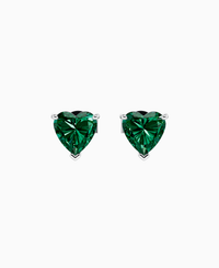 Zambian Lab Emerald / Heart / 0.8ct
