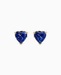 Royal Blue Lab Sapphire / Heart / 0.8ct