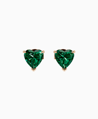 Zambian Lab Emerald / Heart / 0.8ct