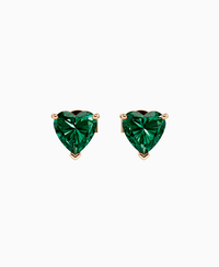 Zambian Lab Emerald / Heart / 0.8ct