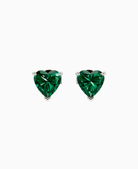 Zambian Lab Emerald / Heart / 0.8ct