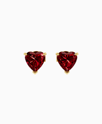 Pigeon Blood Lab Ruby / Heart / 0.8ct